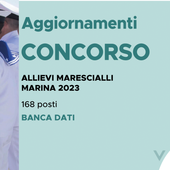 CONCORSO 168 ALLIEVI MARESCIALLI MARINA 2023 – BANCA DATI