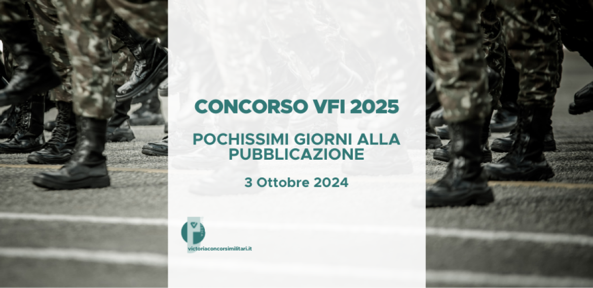 Concorso VFI Esercito – Marina – Aeronautica: manca poco alla pubblicazione