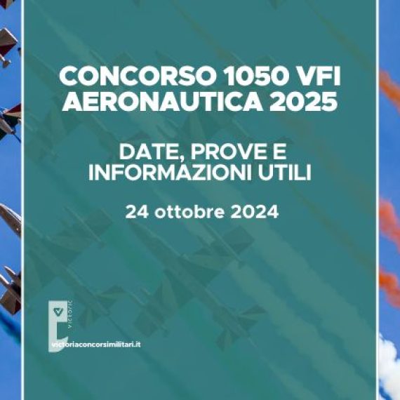 Concorso 1050 VFI Aeronautica 2025