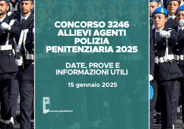 Concorso Polizia Penitenziaria 2025: date, prove e informazioni utili